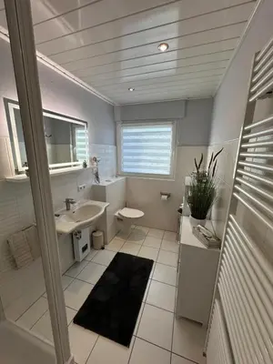 Ein Badezimmer in der Unterkunft FeWo Seul