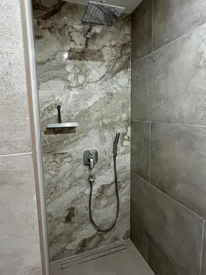 Ein Badezimmer in der Unterkunft Ferienwohnung in Bendorf am Rhein