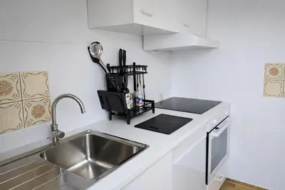 Küche/Küchenzeile in der Unterkunft Tarforst Height Apartment, Trier
