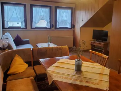 TV/Unterhaltungsangebot in der Unterkunft FeWo Gästehaus Ebert Neukirch