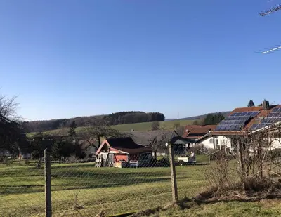 Naturlandschaft in der Nähe des Ferienhauses
