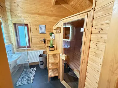 Grundriss der Unterkunft Sky-View Chalet am Waldsee