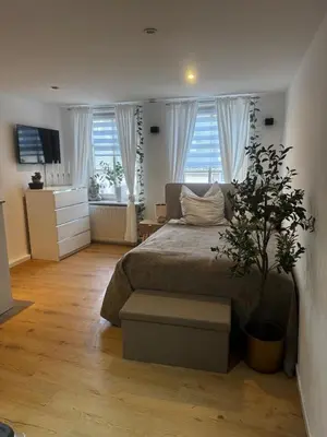 TV/Unterhaltungsangebot in der Unterkunft BG Living & Hosting - Stilvolles Studio im Herzen der Stadt - WLAN inklusive
