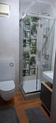 Ein Badezimmer in der Unterkunft Bike & Stay Cochem
