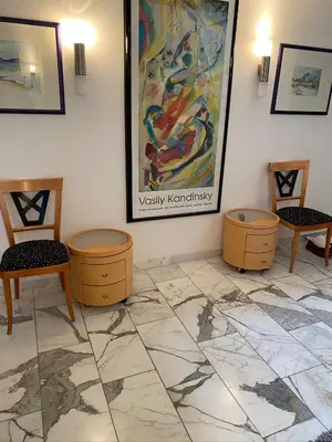 Ein Sitzbereich in der Unterkunft Viktoria`s Penthouse