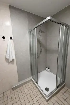 Ein Badezimmer in der Unterkunft Comfort Stay Koblenz