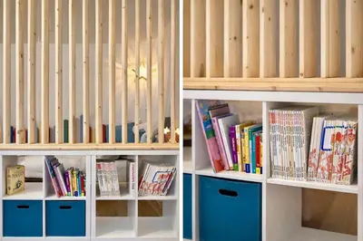 Die Bibliothek in der Ferienwohnung