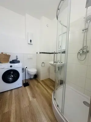 Ein Badezimmer in der Unterkunft Urban Premium - City-Suite am Park für 2 Pers