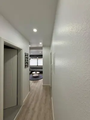 Ein Bett oder Betten in einem Zimmer der Unterkunft Wohlfühl Apartment Neuwied-Irlich