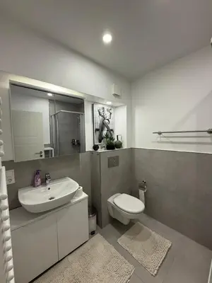 Ein Badezimmer in der Unterkunft Wohlfühl Apartment Neuwied-Irlich