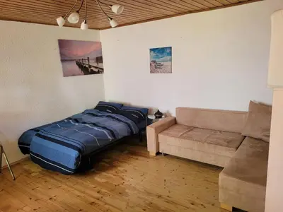 Ein Sitzbereich in der Unterkunft RELAX PUR in der NATUR I