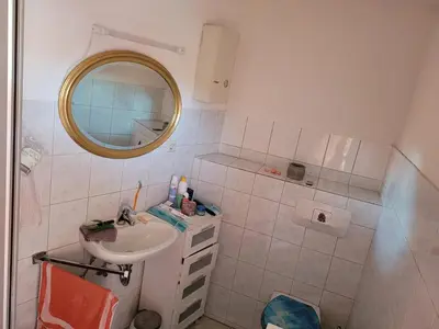 Ein Badezimmer in der Unterkunft RELAX PUR in der NATUR I