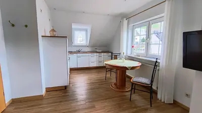 Küche/Küchenzeile in der Unterkunft Ferienapartment Weber-Loskill