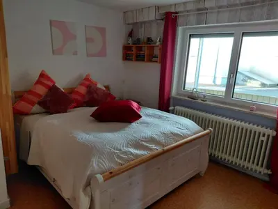Ein Bett oder Betten in einem Zimmer der Unterkunft Gemütliche 2-Zimmer Wohnung