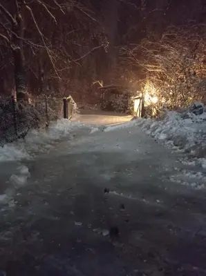 Doppelzimmer mit Gartenblick im Winter