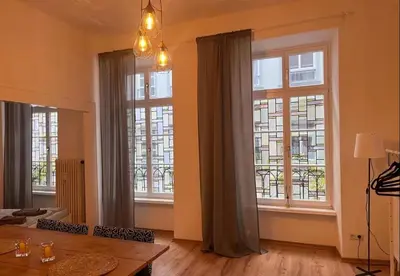 Grundriss der Unterkunft Zentrale schöne Wohnung in der Altstadt mit Balkon