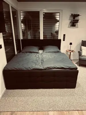 Ein Bett oder Betten in einem Zimmer der Unterkunft Apartment Timeout