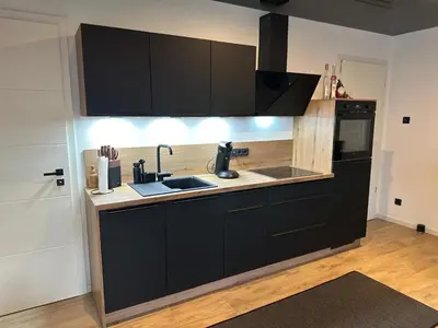 Küche/Küchenzeile in der Unterkunft Apartment Timeout