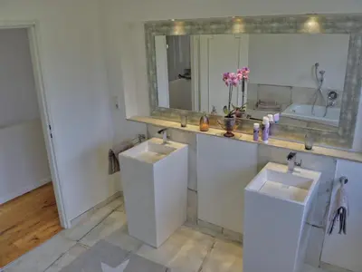 Ein Badezimmer in der Unterkunft Rheinvilla Weitblick