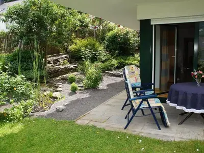 Ein Garten an der Unterkunft Ferienwohnung Marita Schmitt