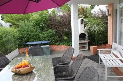 Ein Garten an der Unterkunft Ferienwohnung Vulkaneifel