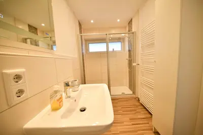 Ein Badezimmer in der Unterkunft Koblenz City Center Apartments