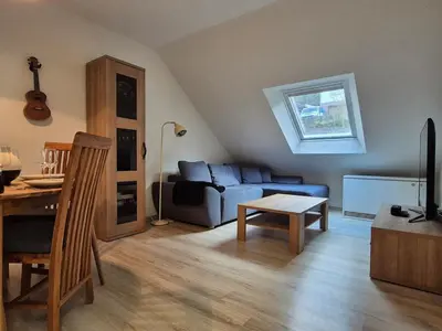 TV/Unterhaltungsangebot in der Unterkunft Ferienwohnung Lucia in Rech