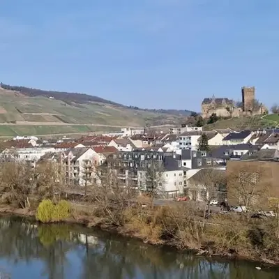 I Schöne Wohnung in Bingen mit phantastischem Blick auf die Nahe Fewo für Monteure-A