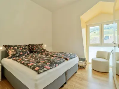 Ein Bett oder Betten in einem Zimmer der Unterkunft Alte Druckerei