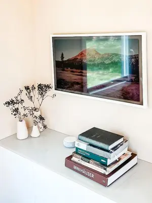 TV/Unterhaltungsangebot in der Unterkunft Tinyhouse Minimalus I - Outdoorküche und Nebeldusche