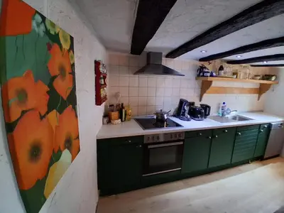 Küche/Küchenzeile in der Unterkunft Ferien im Kellisch-Haus