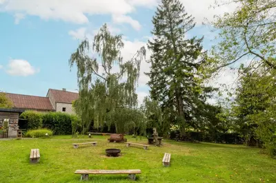 Ein Garten an der Unterkunft Ferienhaus Eifelblick