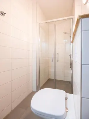 Ein Badezimmer in der Unterkunft Sunday Ferienpark Hambachtal, Oberhambach