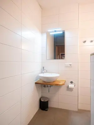 Ein Badezimmer in der Unterkunft Sunday Ferienpark Hambachtal, Oberhambach