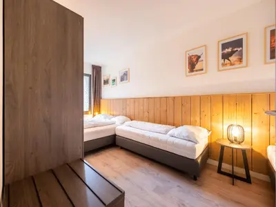 Ein Bett oder Betten in einem Zimmer der Unterkunft Sunday Ferienpark Hambachtal, Oberhambach
