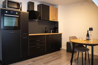Küche/Küchenzeile in der Unterkunft Ahrpartments-Altenahr