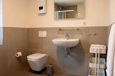 Ein Badezimmer in der Unterkunft Ahrpartments-Altenahr