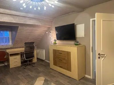 TV/Unterhaltungsangebot in der Unterkunft Ferienwohnung Sonnentälchen