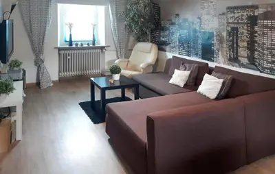 Ein Sitzbereich in der Unterkunft Nice Apartment In Pelm With Wifi