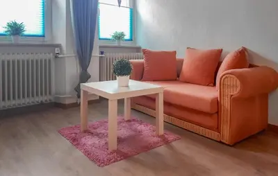 Ein Sitzbereich in der Unterkunft Nice Apartment In Pelm With Wifi