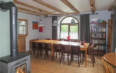 Grundriss der Unterkunft Nice Home In Lünebach With Kitchen