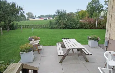 Ein Garten an der Unterkunft Nice Home In Lünebach With Kitchen