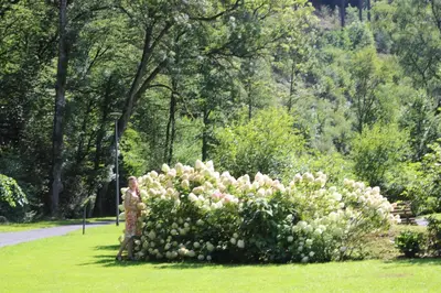 Ein Garten an der Unterkunft Posthotel