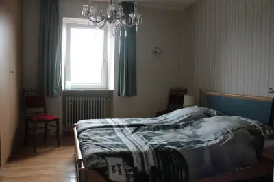 Ein Bett oder Betten in einem Zimmer der Unterkunft Pension Rodenburg
