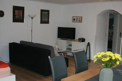 TV/Unterhaltungsangebot in der Unterkunft Ferienwohnung Jatta