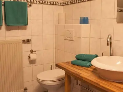Ein Badezimmer in der Unterkunft Ferienweingut Stein