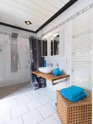 Ein Badezimmer in der Unterkunft Benkelberg