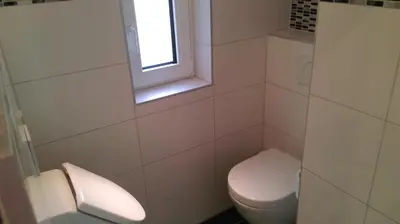 Ein Badezimmer in der Unterkunft Schendels Suite