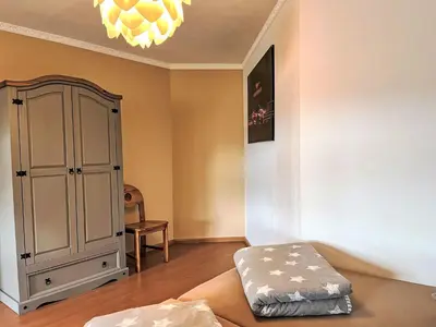 Ein Bett oder Betten in einem Zimmer der Unterkunft Apartment Ferienapartments Adenau-4 by Interhome