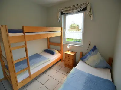 Ein Bett oder Betten in einem Zimmer der Unterkunft Apartment in Gransdorf with Scenic Views